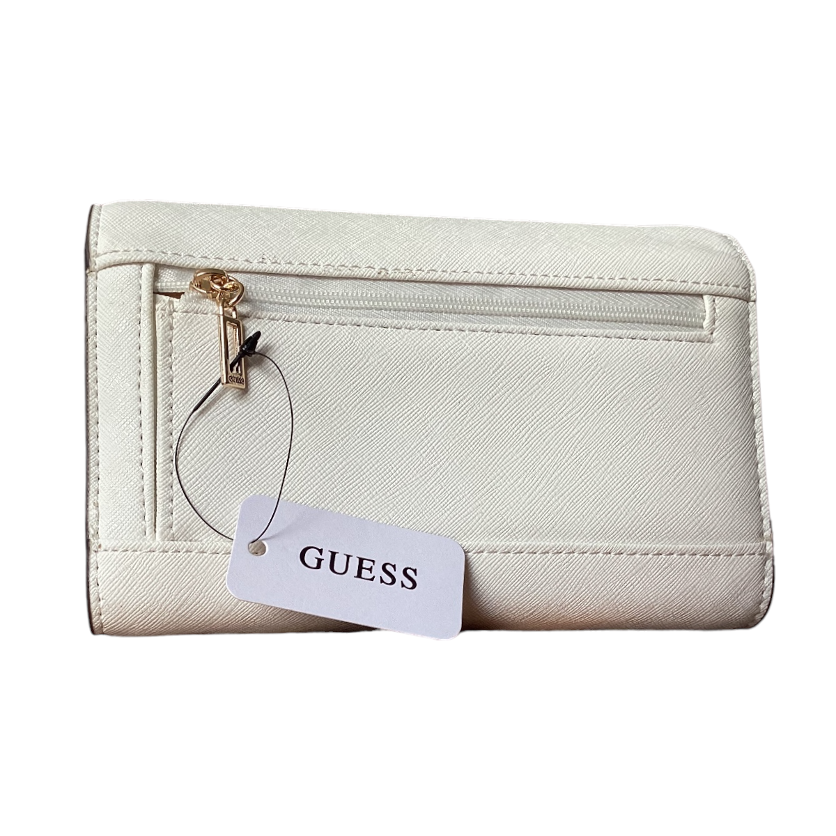 Billetera guess blanca sale