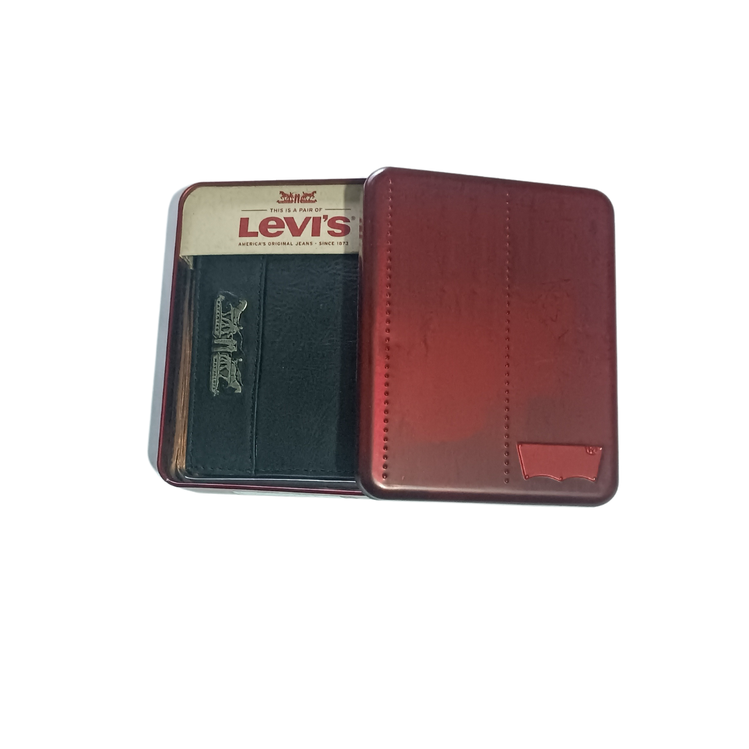 Billetera Original de Cuero Levi's  con RFID