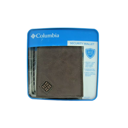 BILLETERA COLUMBIA DE CUERO CON RFID