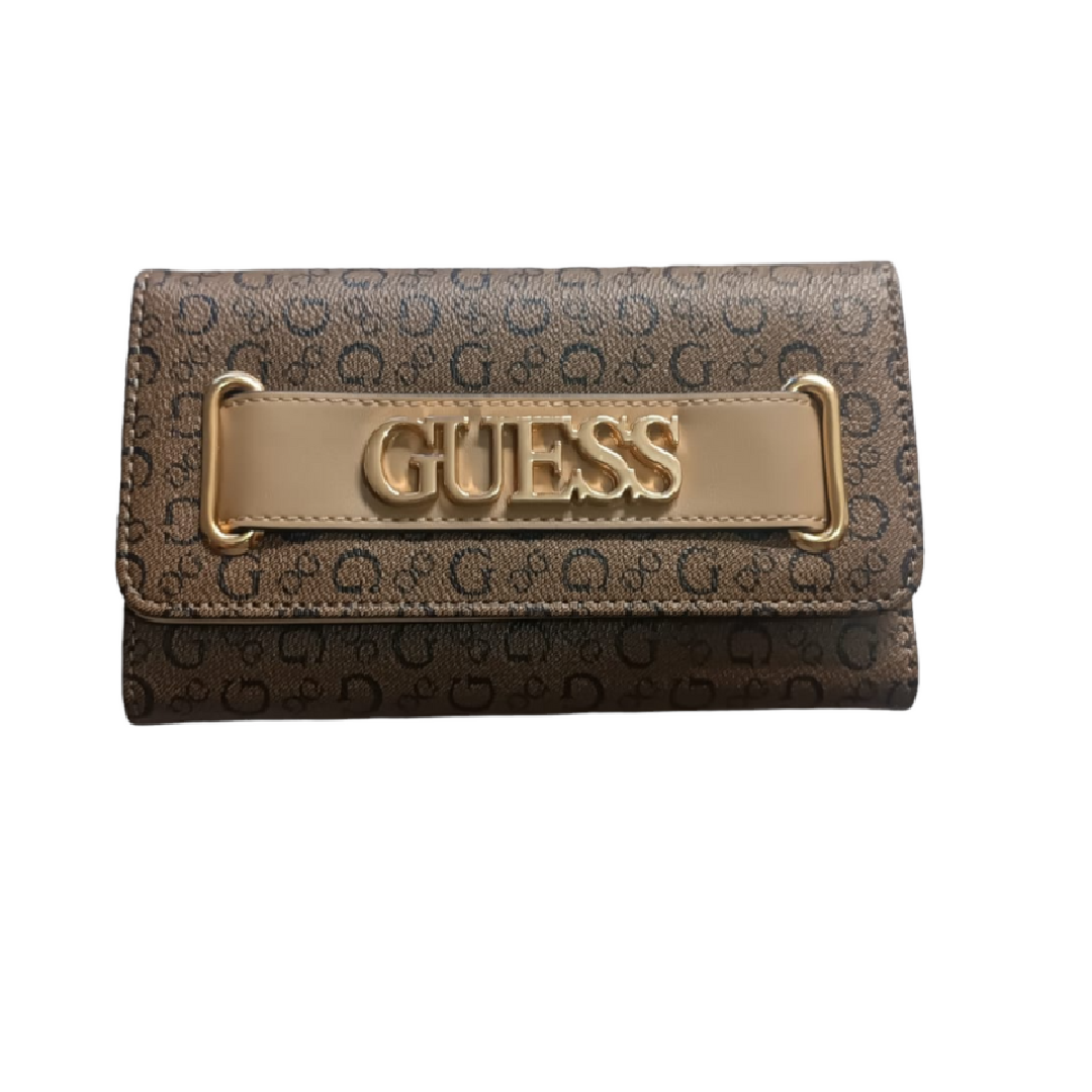 BILLETERA GUESS DE CUERO CRESWELL SLIM MUJER