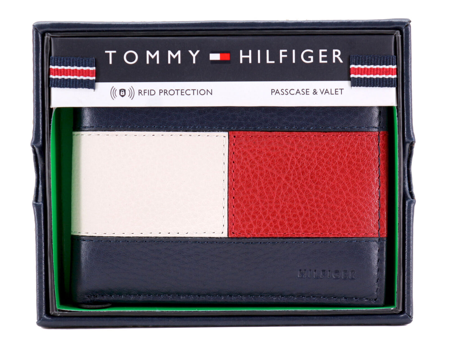 BILLETERA TOMMY HILFIGER DE CUERO CON RFID